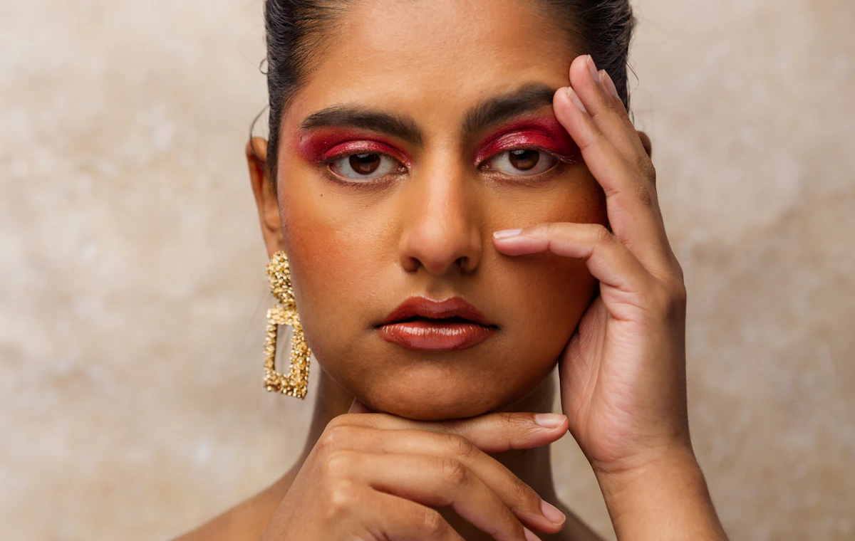 Indian woman skincare portrait for skin rejuvenation